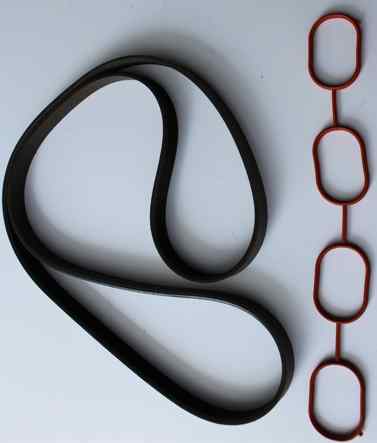 Fan belts and gaskets